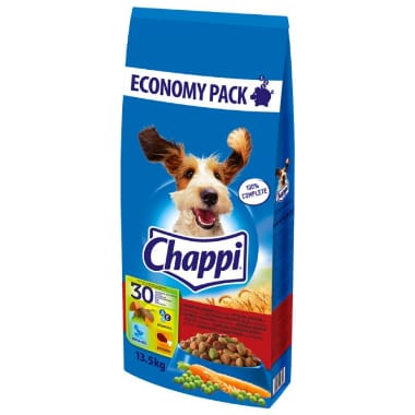 Suņu barība ar liellopu Chappi, 13,5 kg