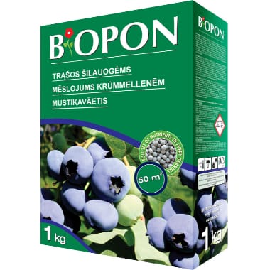 Mēslojums mellenēm Biopon, 1 kg