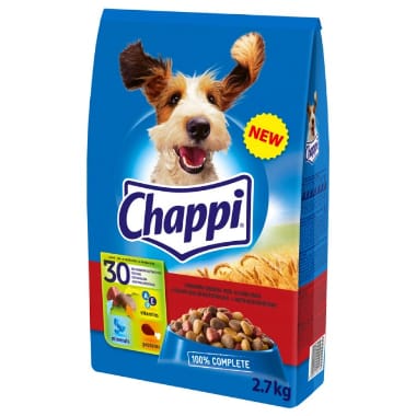 Suņu barība ar mājputnu gaļu Chapppi, 2,7 kg