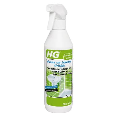 Dušas un izlietņu tīrītājs HG, 500 ml