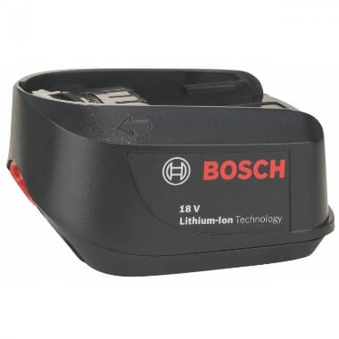 Akumulators Li-Ion Bosch, 18 V, 1,3 Ah, melns