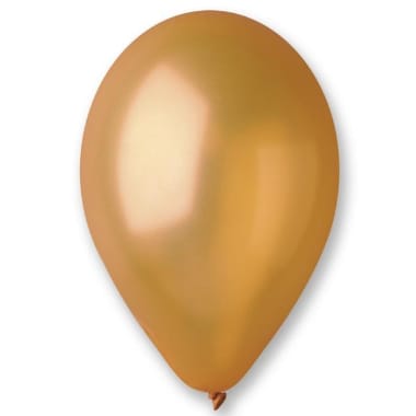 Baloni metāliski zelta Gemar, 100 gab.