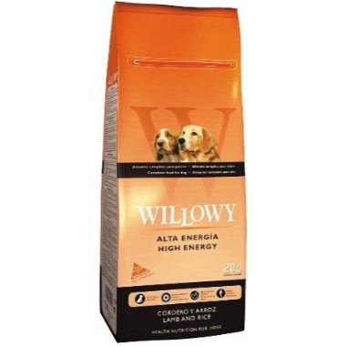 Suņu barība Willowy Dog ar jēru, 20 kg