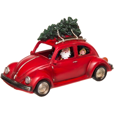 Ziemassvētku mašīna Beetle ar LED gaismām, Winteria