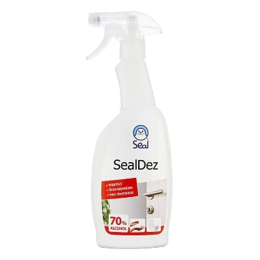 Dezinfekcijas līdzeklis roku un virsmu apstrādei SealDez, 750 ml