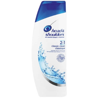 Šampūns pretblaugznu Classic Clean 2in1, HEAD&SHOULDERS, 400 ml