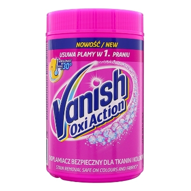 Traipu tīrīšanas pulveris Vanish Oxi Pink, 625 g