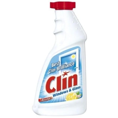 Logu tīrīšanas līdzeklis rezerve Lemon Clin 3in1, 500 ml