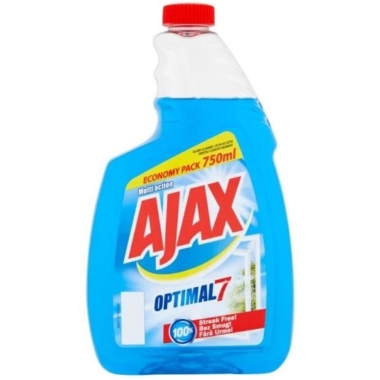 Stiklu tīrīšanas līdzeklis Ajax Optimal 7, Multi action, 750 ml