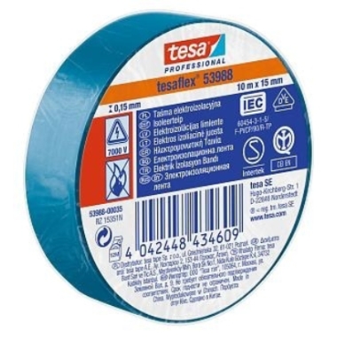 Izolācijas lente Tesa Professional zila, 10m x 15mm