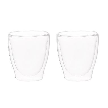 Dubultā stikla glāzes Maku 200 ml, 2 gab.