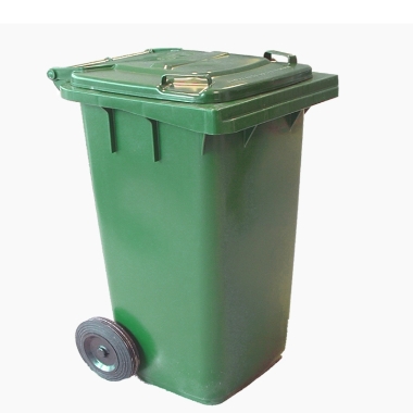Atkritumu konteiners, zaļš, 100 L