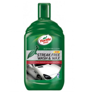 Auto šampūns Turtle wax - Wash&Wax, 500 ml
