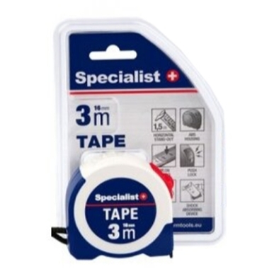 Mērlente Specialist+ Tape, 3m x 16mm