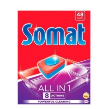 Trauku mazgāšanas kapsulas Somat, 48 gab.