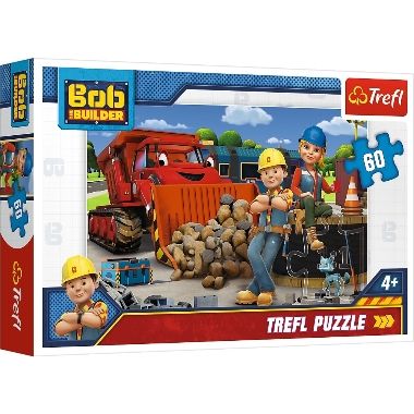 Puzle Bob The Builder, Trefl, 60 gab.