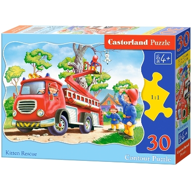 Puzle ugunsdzēsēji, Castorland, 30 gab.