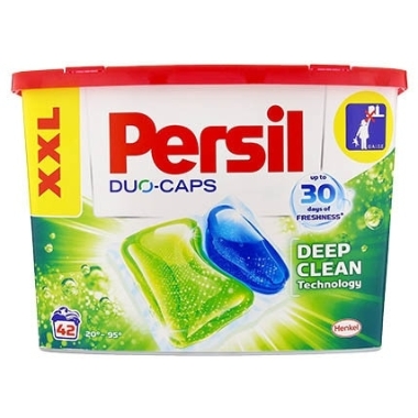 Veļas mazgāšanas kapsulas Universal Duo-Caps Persil, 42 gab.