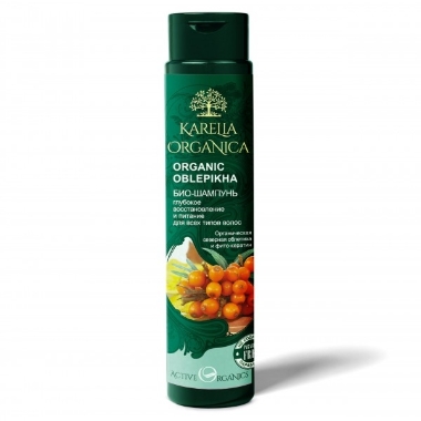 Šampūns Karelia Organica smiltsērkšķu, 310 ml