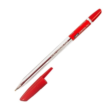 Lodīšu pildspalva sarkana, Corona Plus