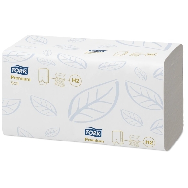 Papīra dvieļi Premium soft Multifold, Tork
