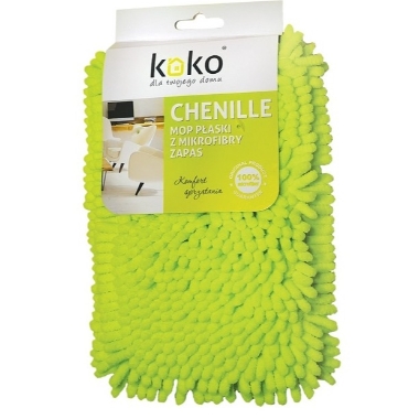 Mop uzgalis Chenille, Koko