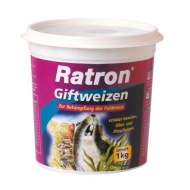 Ēsma pelēm un žurkām kviešu Ratron, 1 kg