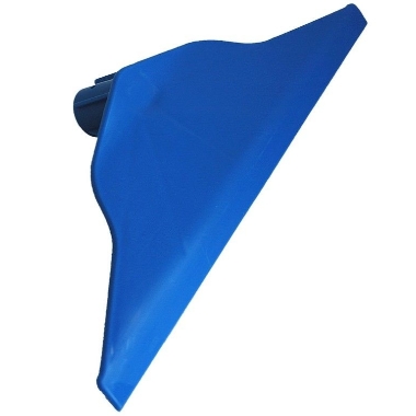 Kūtsmēslu skrāpis plastmasas zils 35 cm, Can Agri
