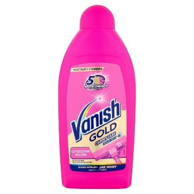 Šampūns paklāju tīrīšanai Vanish Gold, 500 ml