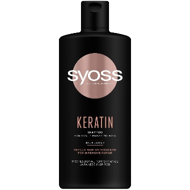 Šampūns Keratin Syoss, 440 ml