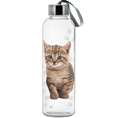 Ūdens pudele ar kaķi, 500 ml