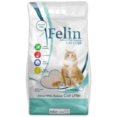 Kaķu smiltis Felin, 5 L