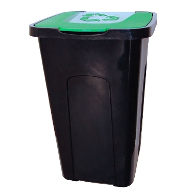 Atkritumu konteineris zaļš Keeeper, 50 L