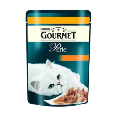 Kaķu konservi ar vistu Gourmet, 85 g