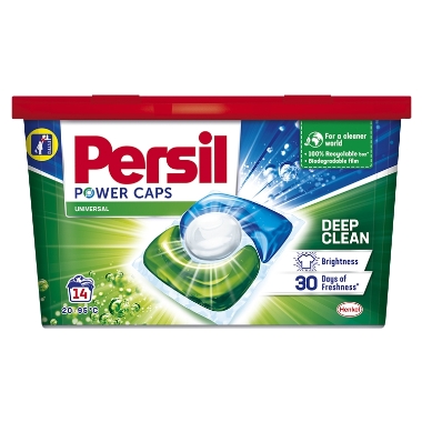 Veļas mazgāšanas kapsulas Power-Caps Universal Persil, 14 gab.