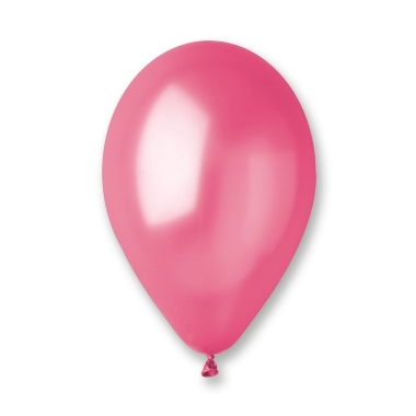 Baloni metāliski rozā Gemar, 100 gab.