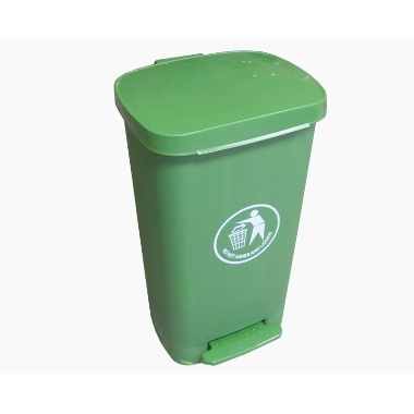 Atkritumu konteiners zaļš, 50 L