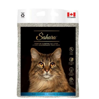 Kaķu smiltis Sahara baby powder, 17 kg