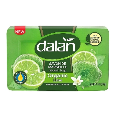Glicerīna ziepes Organic lime Dalan, 150 g