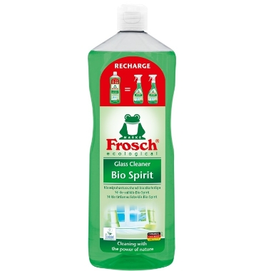 Stiklu tīrīšanas līdzeklis Bio Spirit, Frosch, 1 L