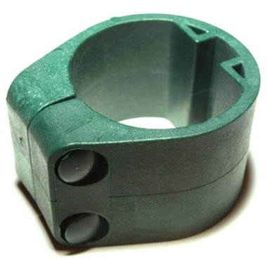 Plastmasas paneļa stiprinājums profilētajam stabam Ø48 mm, 1 gab.