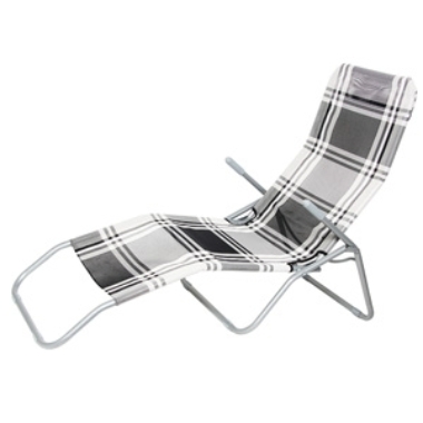 Sauļošanās krēsls rūtains, 186x57x96 cm