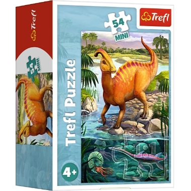 Puzle Pārsteidzošie dinozauri Mini, Trefl, 54 gab.