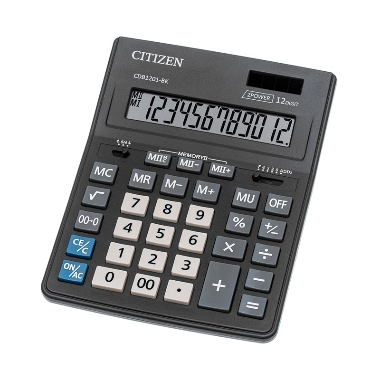Kalkulators CDB1201-BK, Citizen