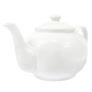 Tējas kanniņa balta, 900 ml