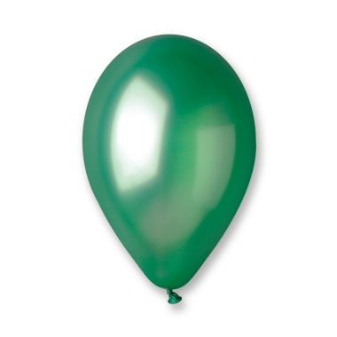 Baloni metāliski tumši zaļi Gemar, 100 gab.