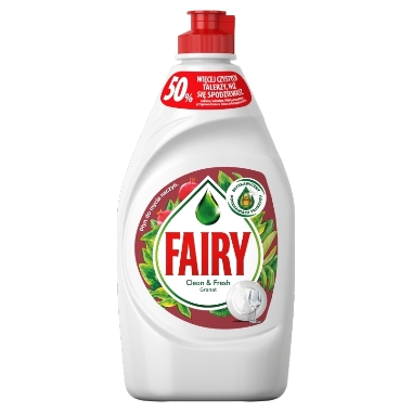 Trauku mazgāšanas līdzeklis granātābolu Fairy, 450 ml