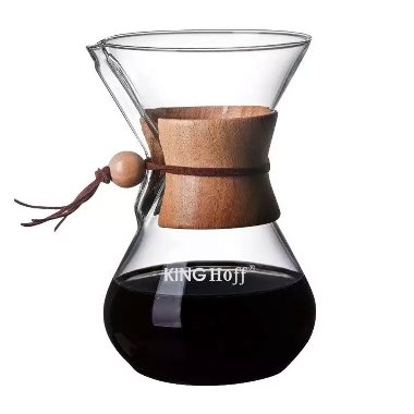 Stikla kafijas kanna KH-1638, 400 ml
