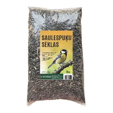 Saulespuķu sēkliņas melnas, 1 kg
