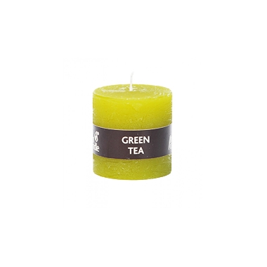 Aromātiskā svece zaļās tējas, Pro Candle, 5x5 cm